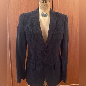 JOHN VARVATOS Men’s Black Suit Jacket Sz 36 R